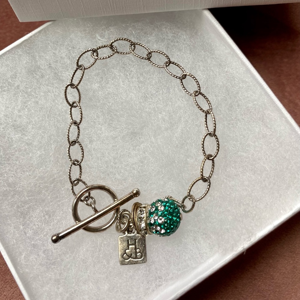 Hillberg & Berk sparkle balls bracelet